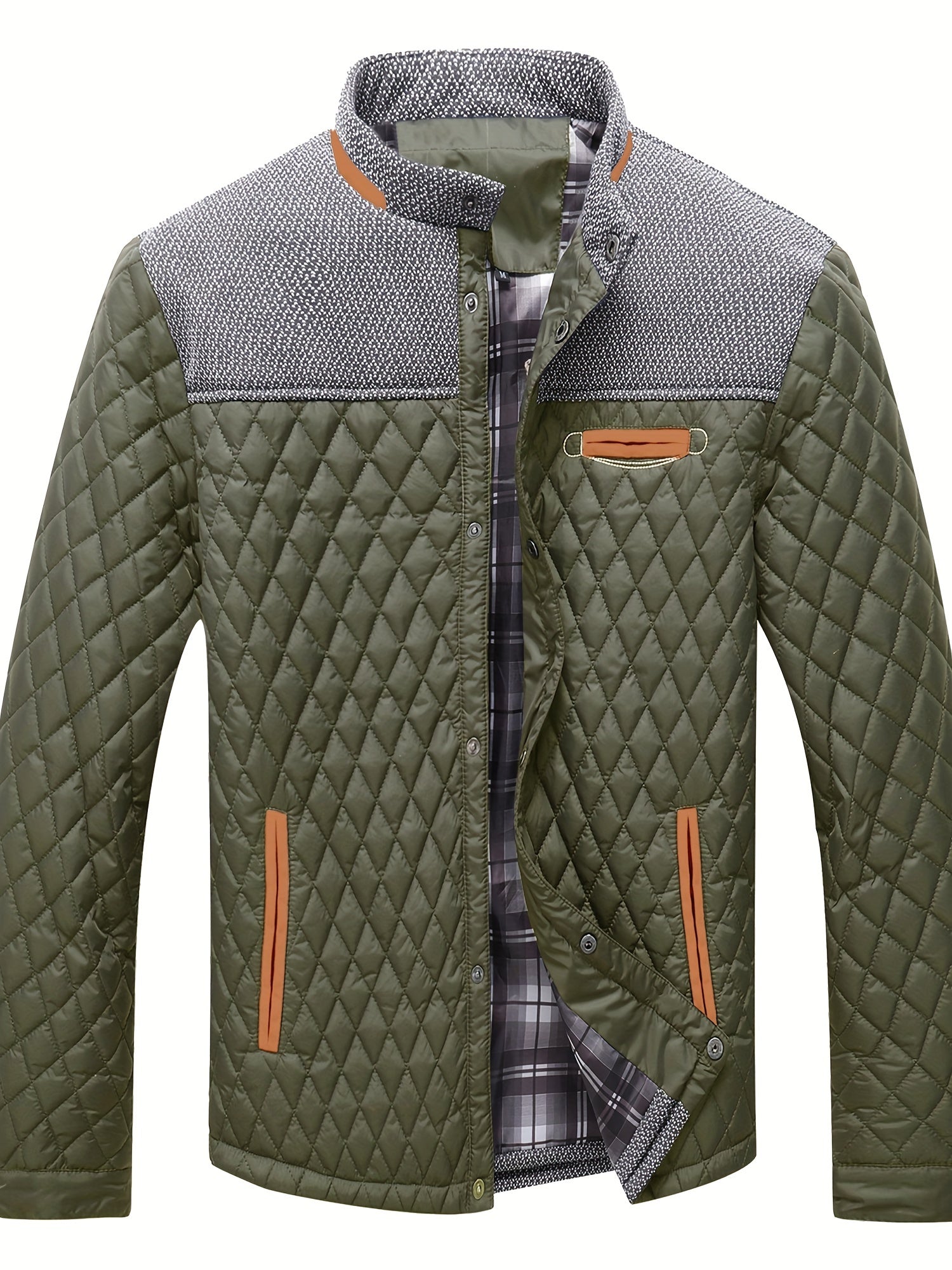 Men's Retro Thermal Jacket for Autumn Winter