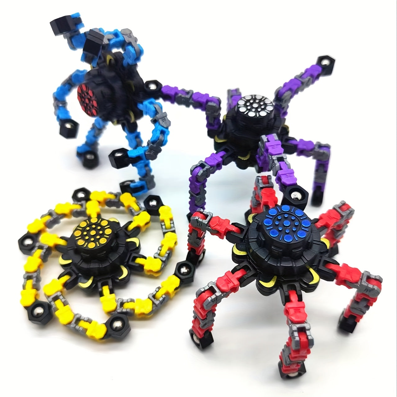 Small Spinner Relaxing Mechanical Toy for Teens Ages 3-12 Random Colors