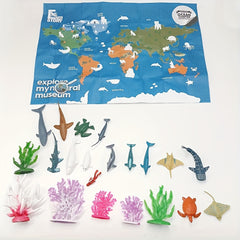 Eco Marine Animal Models Set - Explore and Learn about Sea Creatures