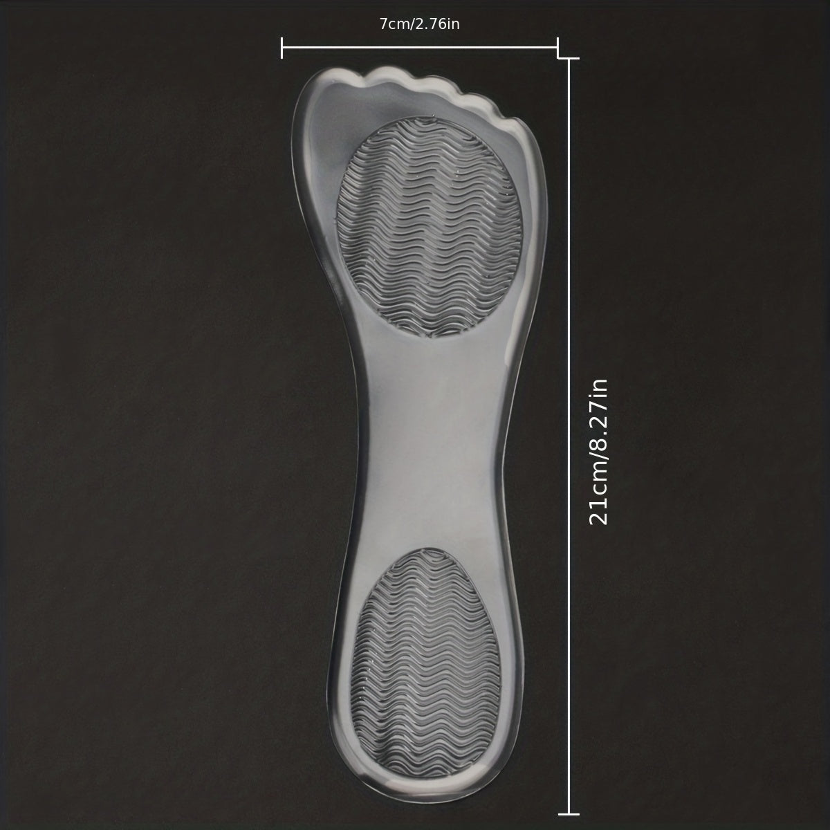 Cropped Pads for Women High Heels - One Size Flat Insoles, Non-slip, Comfortable