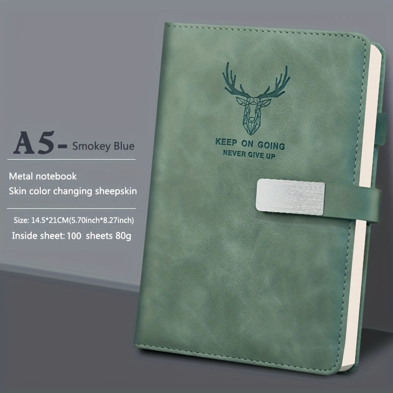 A5 Extra Thick Notebook for Business - Large Daily Journal Notepad