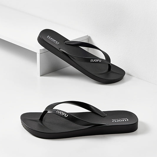 LUOFU Men's Flip Flops Lightweight Non Slip Thong Sandals