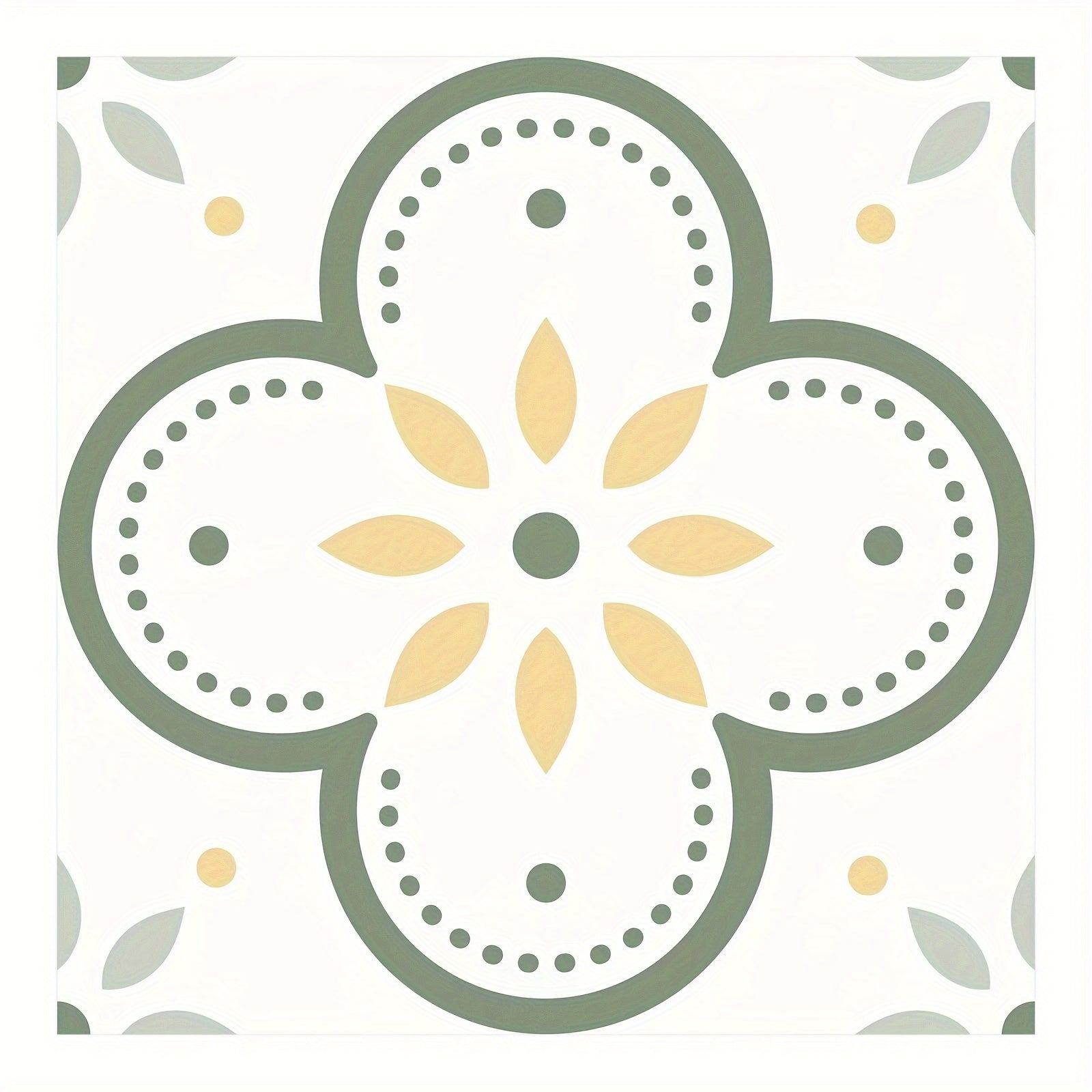 10pcs Non-slip Floor Stickers Waterproof Kitchen Bathroom Floor Stickers