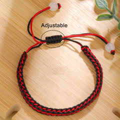 Red String Bracelet Braided Adjustable Women Girls Birthday Gift