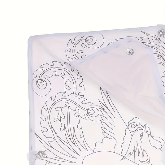 DIY Educational Painting Kite Outdoor Flying Toy