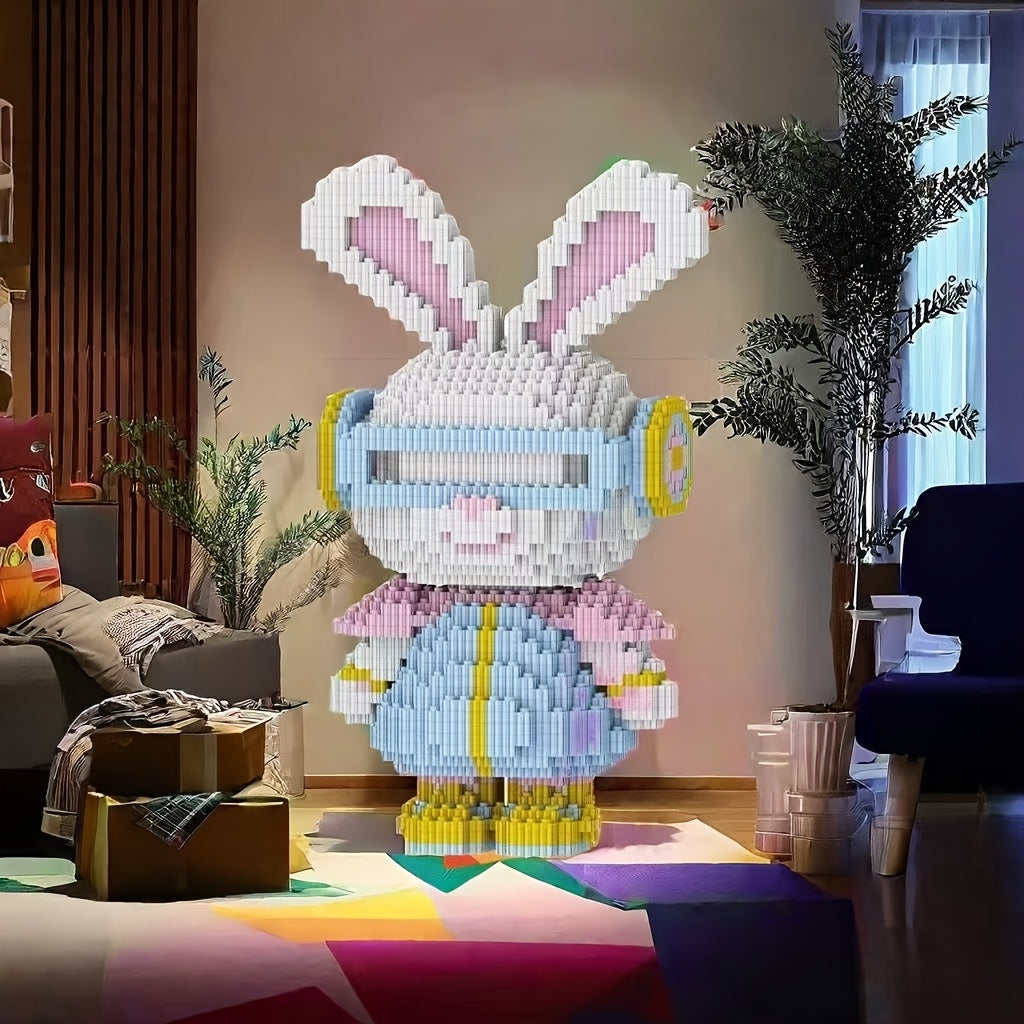 Colorful Rabbit Building Set 4359pcs for Creative Play & Recognition