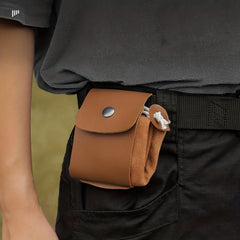 Retro Canvas Waist Bag for Outdoor Camping and Hiking