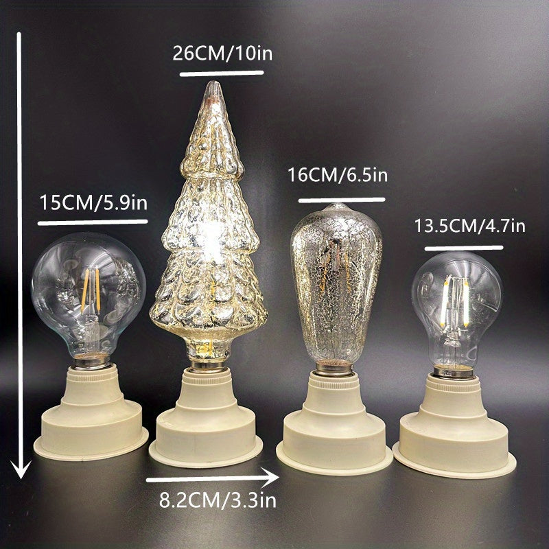 Retro Classic Electroplating G80 Christmas Tree Night Light