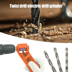 Portable Drill Bit Sharpener Corundum Grinding Wheel 2 12 5mm