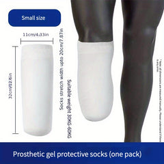 Silicone Sleeve Calf Residual Limb Socks Gel Prosthetic Accessories