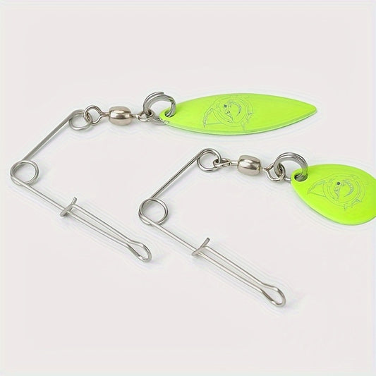 Metal Hard Bait Blade for Soft Lure Fishing Tackle