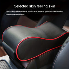 Car Armrest Box Pad Memory Foam Heightened Universal Leather Pad