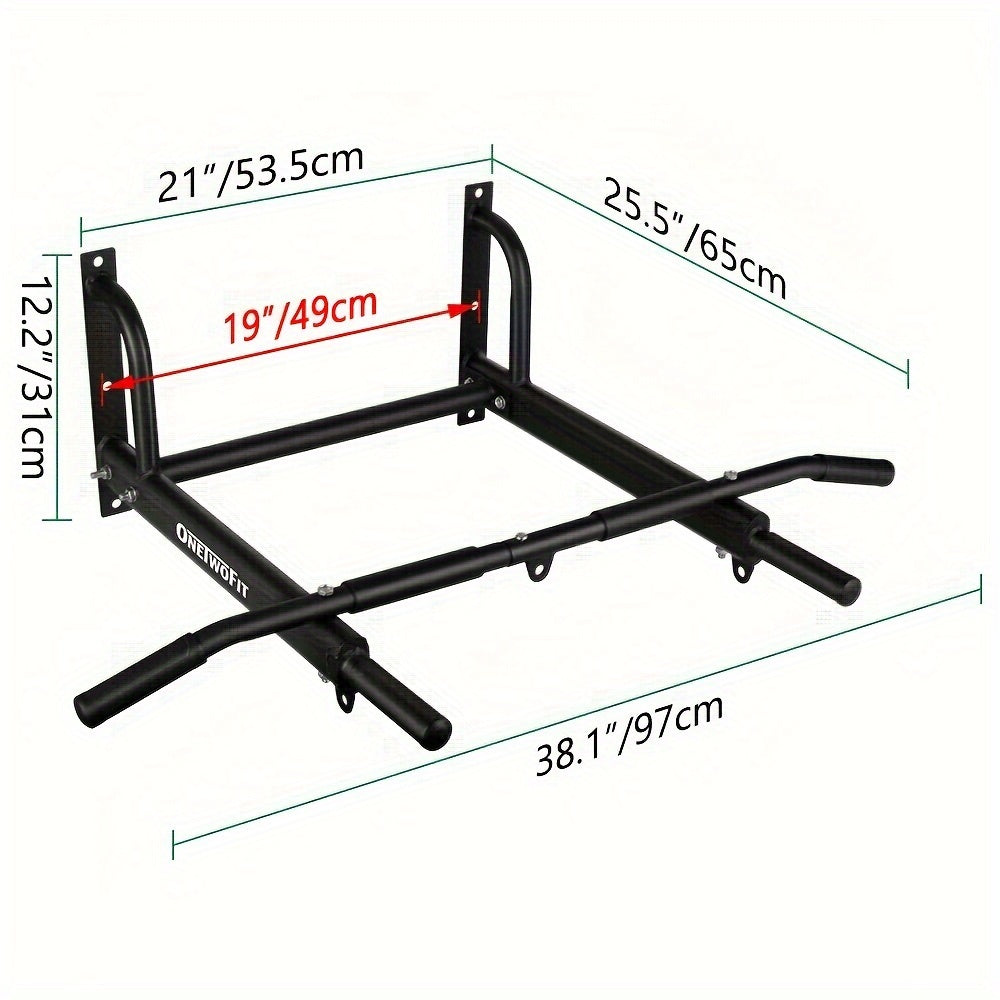 Wall Mounted Pull Up Bar for Arm & Core Strength Training Fitness