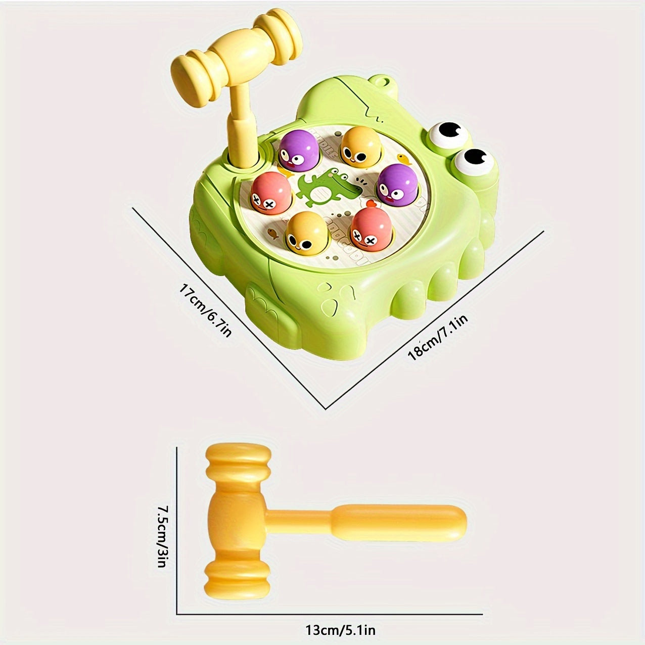 Kids Interactive Hammering Toy Puzzle Game