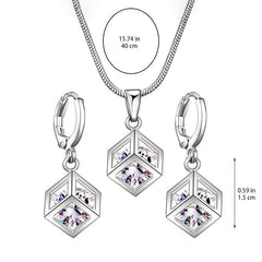 Crystal Jewelry Set Bridal Women Accessories