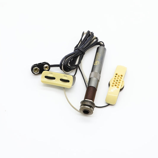 Guitar Soundhole MIC Volume Control Tail Nail Output
