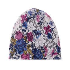 Men's Lace Beanie Hat Baggy Skull Sleep Cap