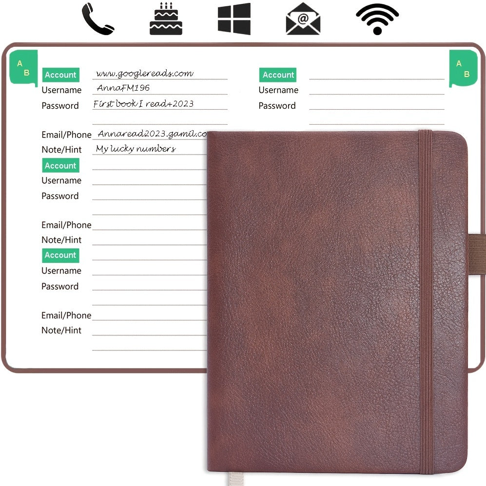 Password Book: Keep Your Website Logins Secure