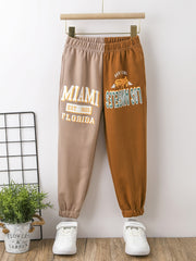Boys Patchwork Sweatpants