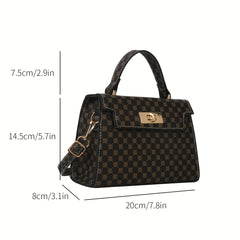 Vintage Classic Flap Crossbody Bag Small Shoulder Purse