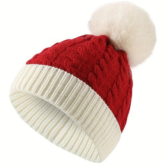 Kids Santa Claus Knitted Beanie for Halloween