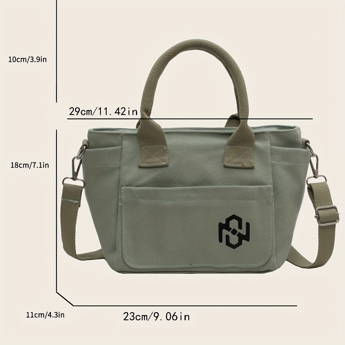 Vintage Crossbody Tote Bag Retro Top Handle Satchel Women's Casual Handbag