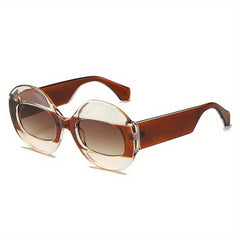 Wrap Around Sunglasses For Women Men Wide Temple Glasses UV Blocking
