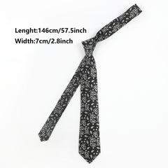Stylish Small Flower Tie for Men