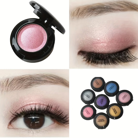 Long Lasting Double Decked Eyeshadow Palette with 6 Colors