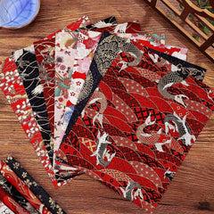 40pcs Cotton Quarters Fabric Bundle for DIY Patchwork Sewing Craft