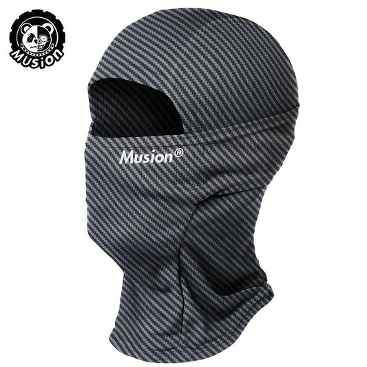 Musion Carbon Balaclava Full Face Motorcycle Mask for Racing
