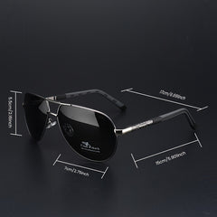 Cookshark Men's Polarized Driver Mirror Driving Sunglasses