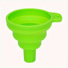 Universal Silicone Liquid Funnel Telescopic Long Neck for Easy Changes