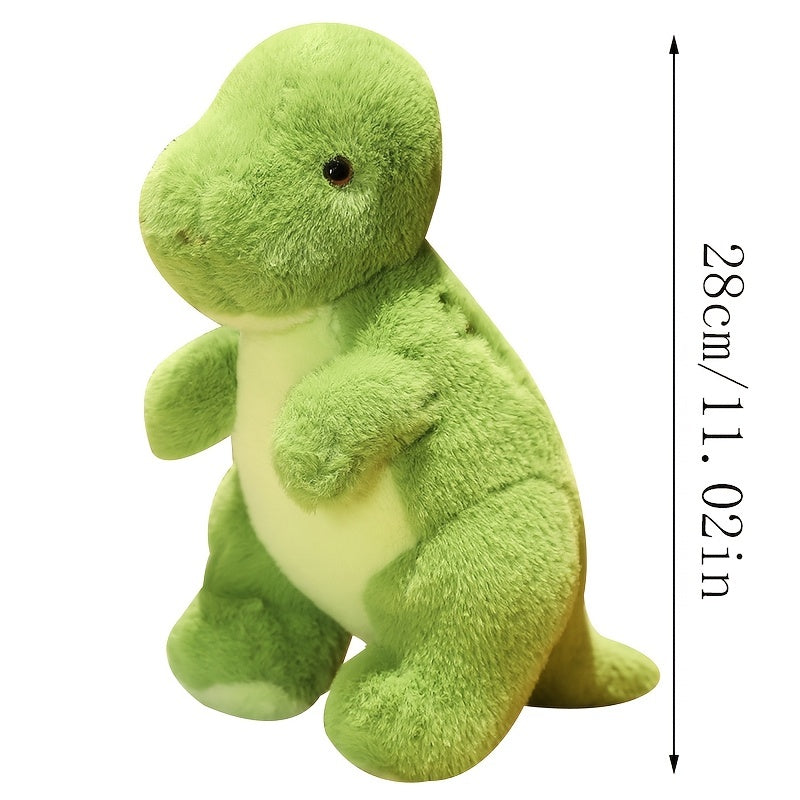 Dino Plush Toy Set - T-Rex, Triceratops, Stegosaurus & More