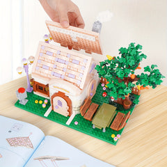 Animal House Bricks Toy Collectible Display DIY Construction Adult