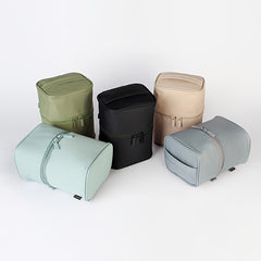 Cylinder Makeup Bag Small Brush Holder Organizer