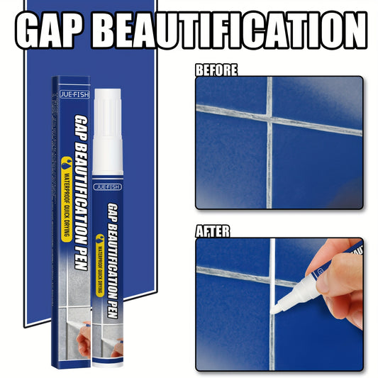 Grout Pen for Beautifying & Waterproofing Floor, Sink, and Tile Gaps