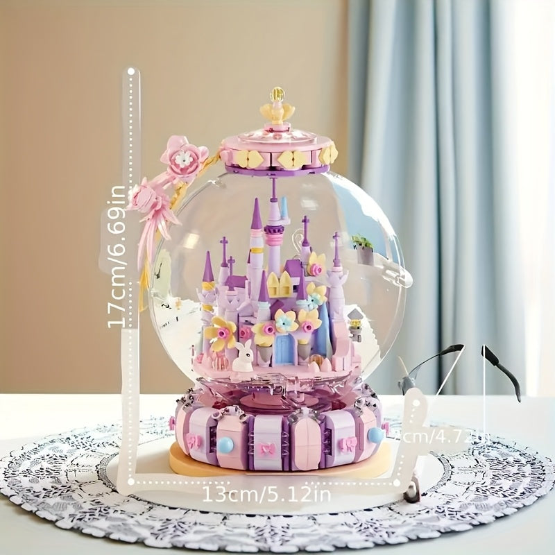 Rotating Castle Building Blocks Set