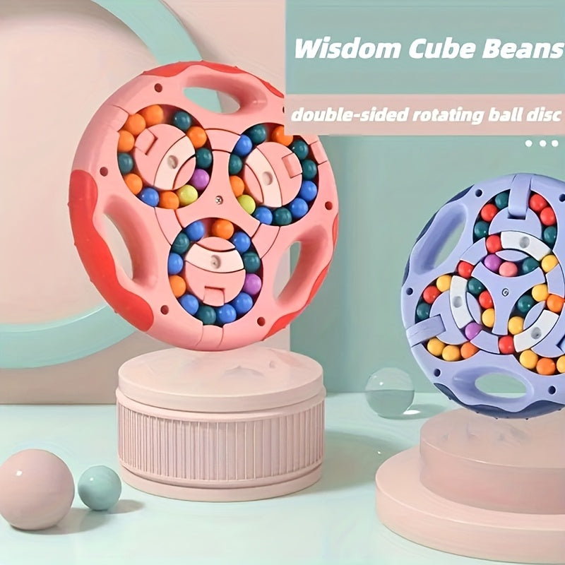 Brain Teaser Puzzle Ball for Ages 3 Double Sided Rotating Maze Educational Game