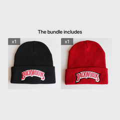 BACKWOODS Knitted Hat Thermal Cap For Men