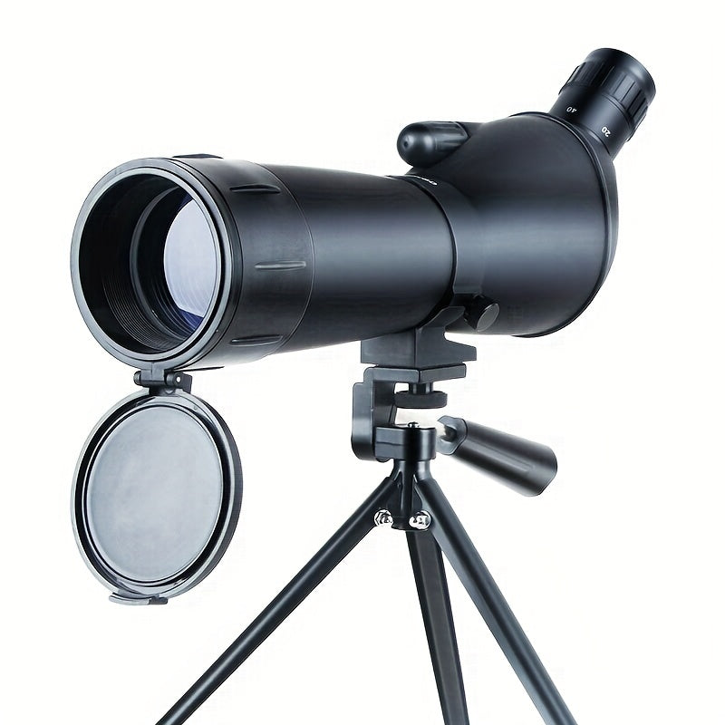 Compact 60x60mm Spotting Scope Monocular with Tripod for Moon Watching