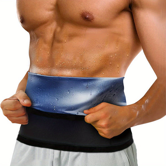 Size Up Waist Trimmer Sauna Ab Belt For Men - American Football