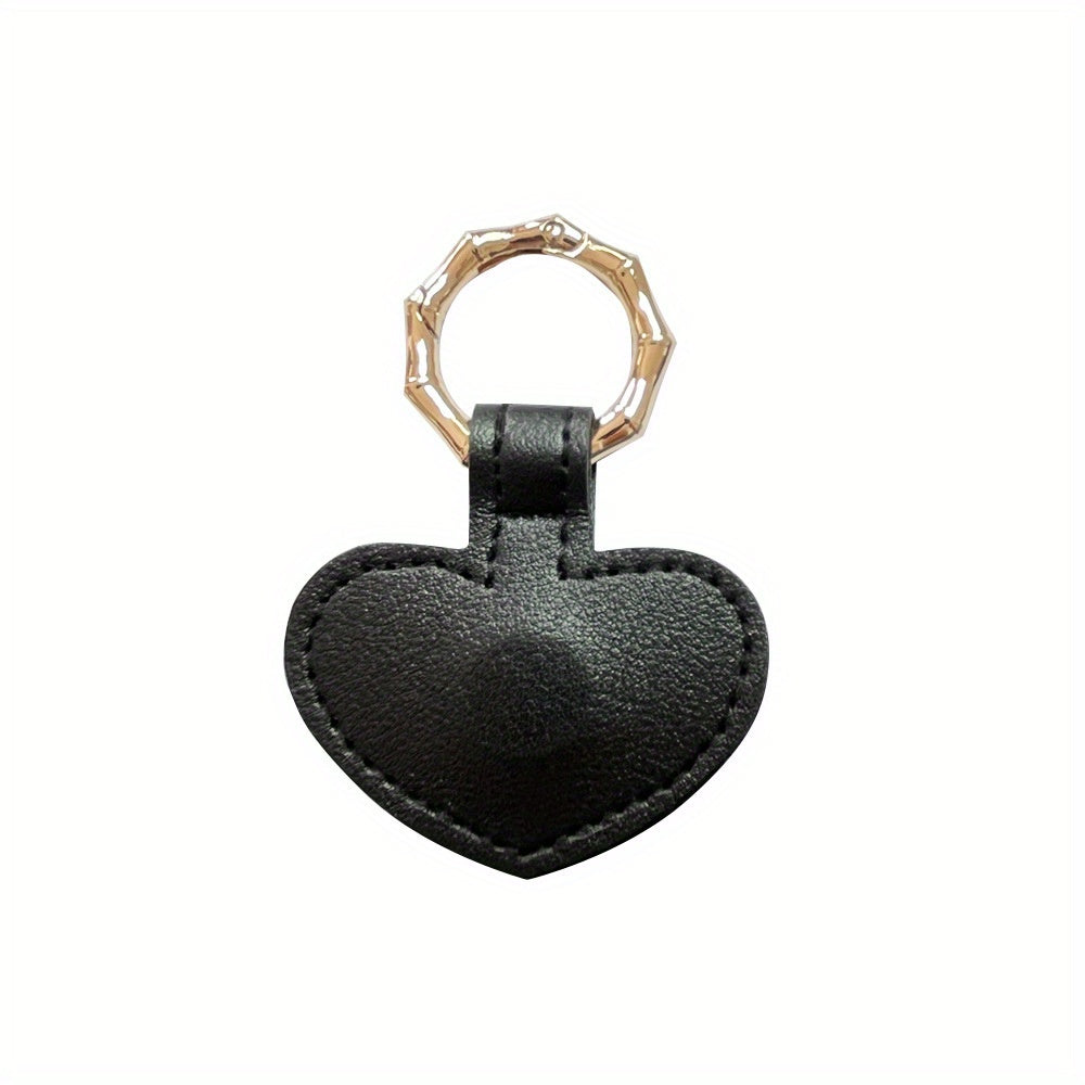 Heart Shaped Magnetic Cap Clip Leather Handbag Storage Clip