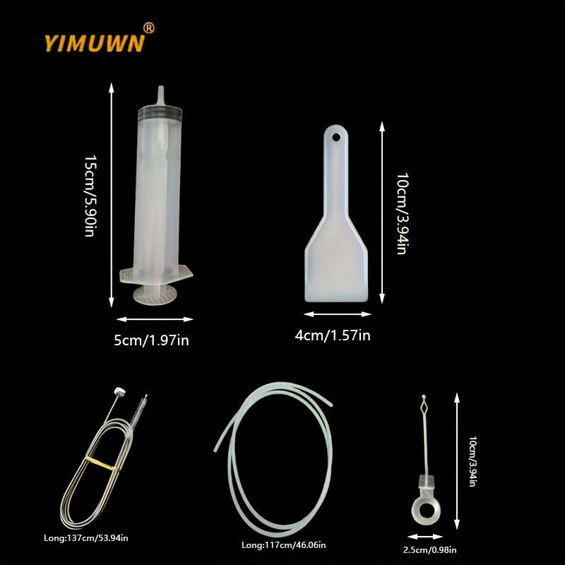 Refrigerator Drain Clean Brush Dredge Tool 1 5M Drain Hole Kit
