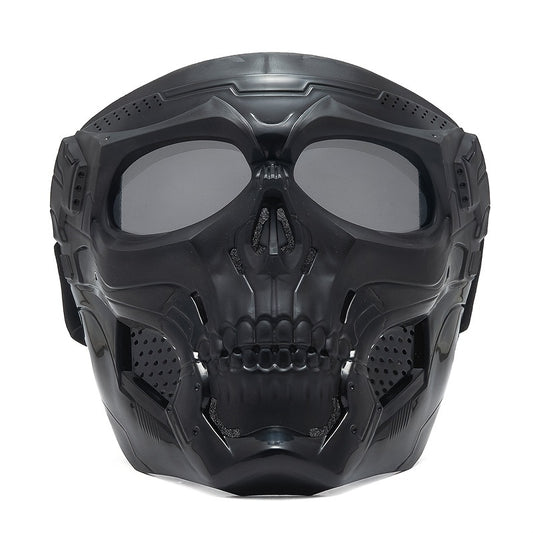 Skull Style Helmet Mask Off Road Motorcycle Goggles