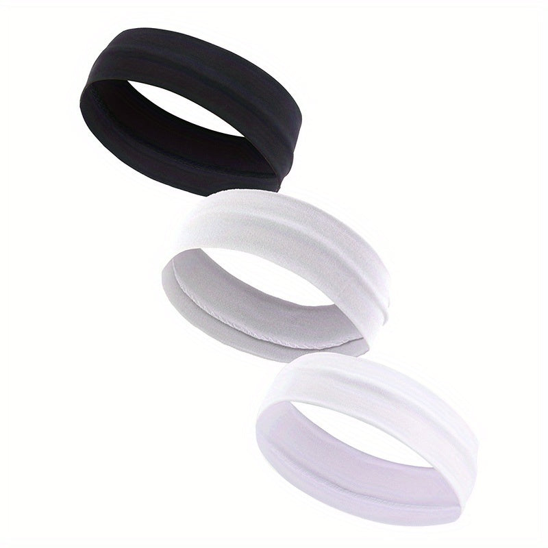 3pcs Yoga Elastic Hair Band Headband Set Hair Accessory