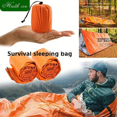 Emergency Sleeping Bag Thermal Insulation Waterproof Mylar Tool