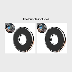 Circular Car Mobile Phone Holder with Magnetic Suction