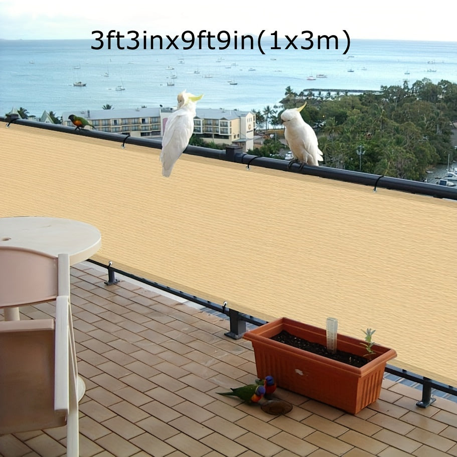 Balcony Privacy Screen Fence Cover UV Protection Shield Outdoor Fencing Net