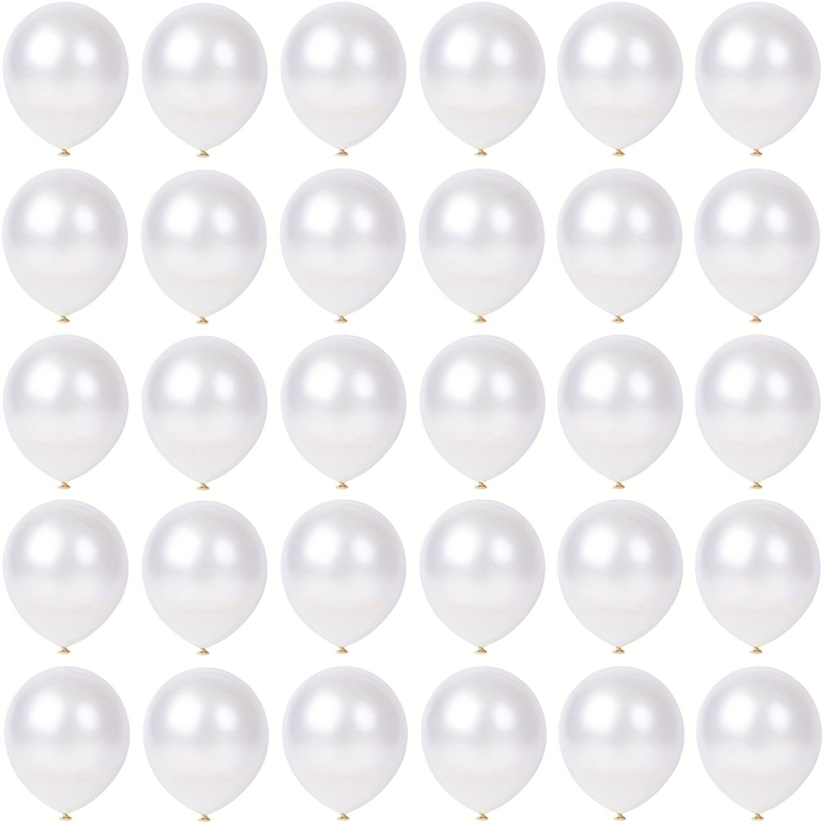 Pearl Balloons in Various Sizes for Parties and Weddings